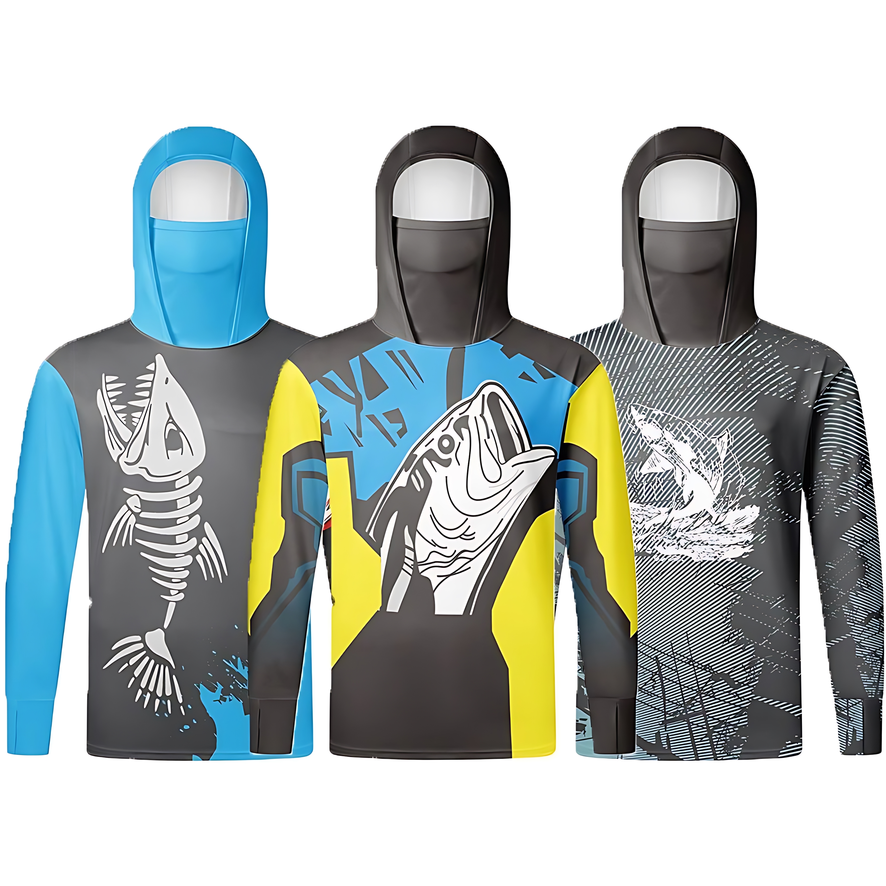 Fishing Equipment In China - Fishing hooded sweatshirt swimming sun protection