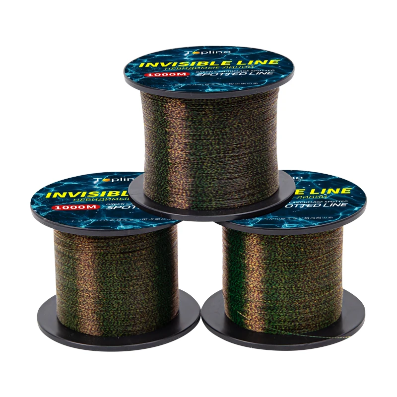 Fishing Equipment Line - 1000M 3.0# Fishing Line Green 3D