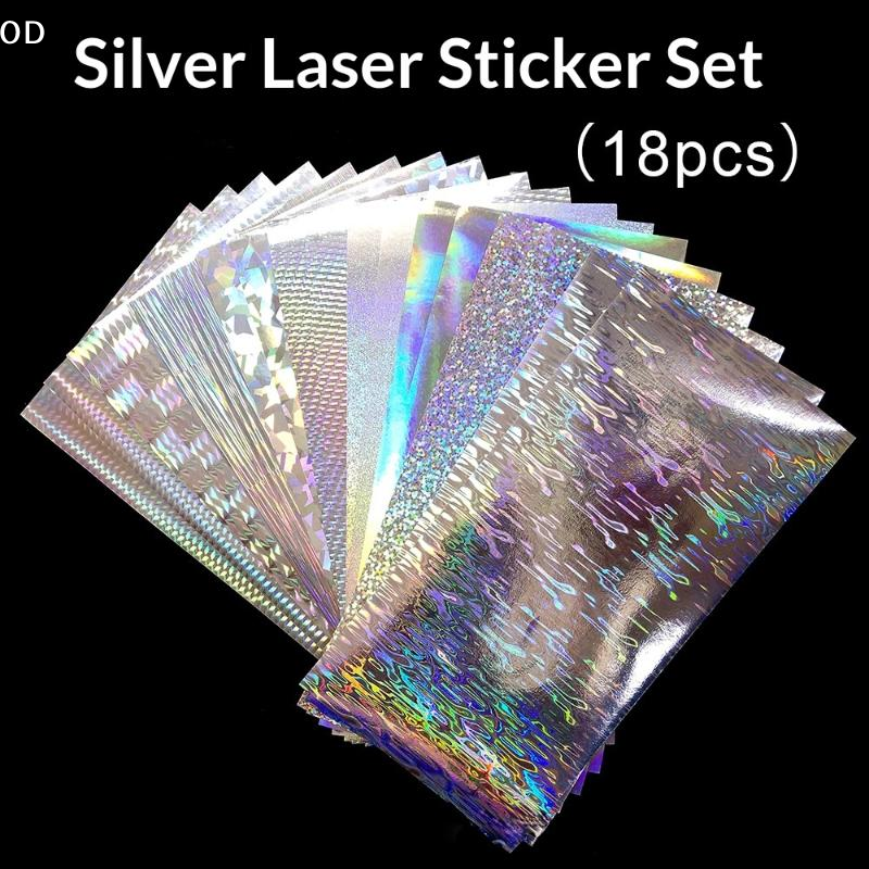 Fishing Equipment Fly - 18Pcs Fish Scale Lure Tapes 20x10CM