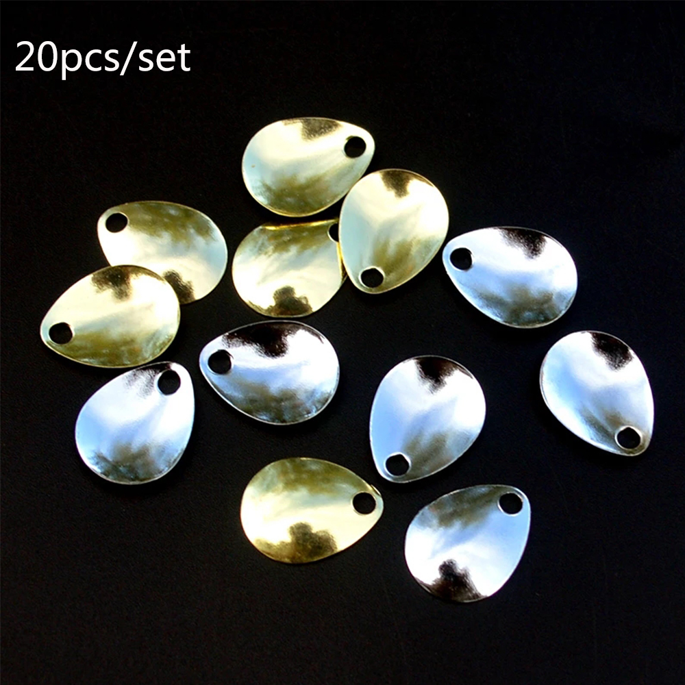 Fishing Equipment Tools - 20pcs/lot Fishing Spinner Rings Blades Smooth