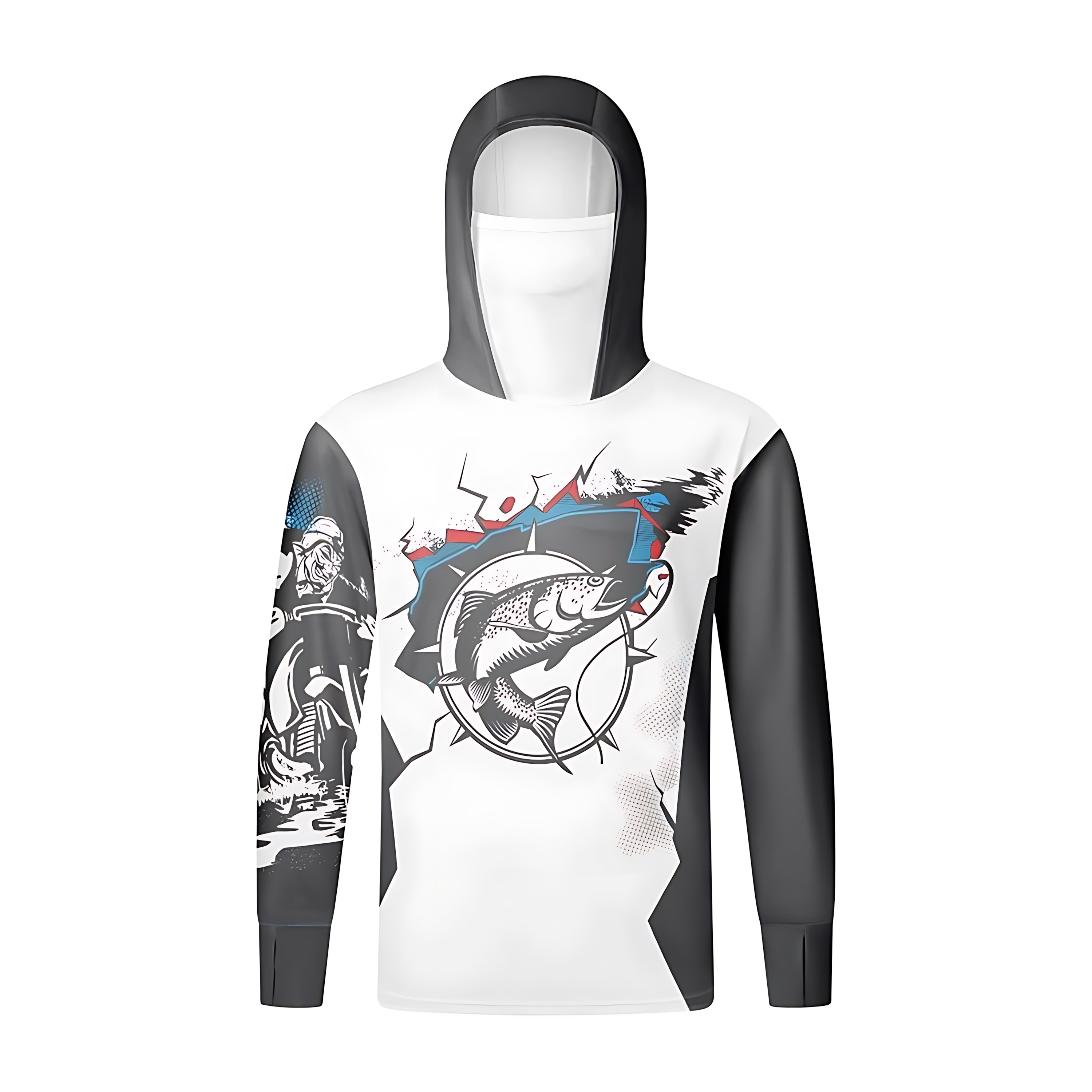 Fishing hooded sweatshirt swim - đánh giá và giá Fishing Equipment In China