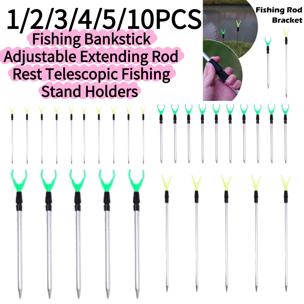 50/80cm Fishing Bankstick Adju - đánh giá và giá Fishing Rod Pod