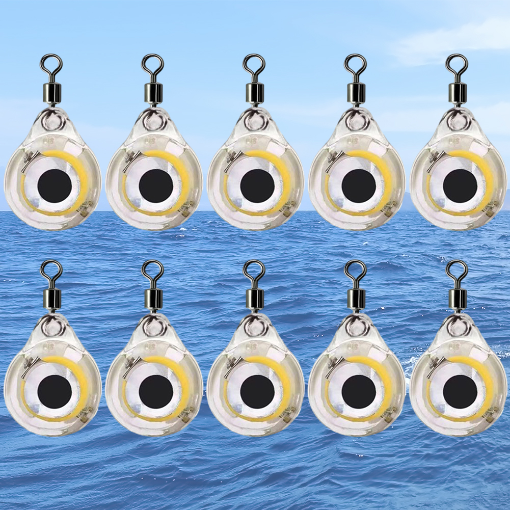 10pcs LED Attracting Fish Ligh - đánh giá và giá Fishing Equipment In China