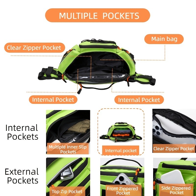 Large Capacity Multifunctional - đánh giá và giá Fishing Equipment In