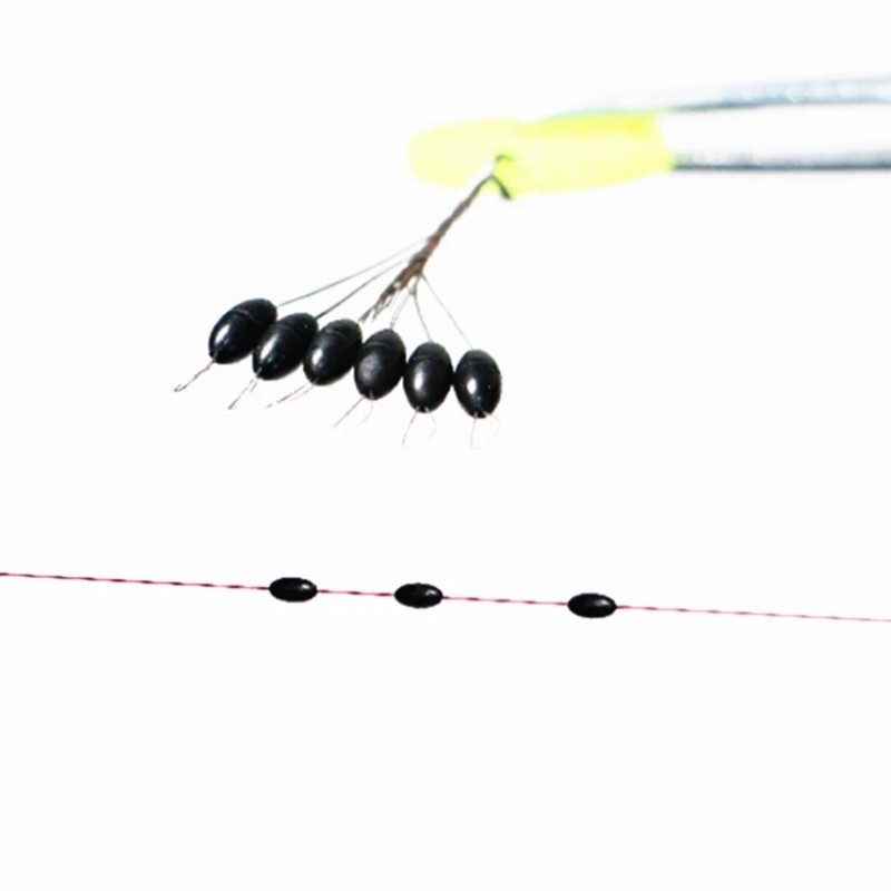 Newest 120PCS Space Beans Rubb - đánh giá và giá Fishing Equipment Line
