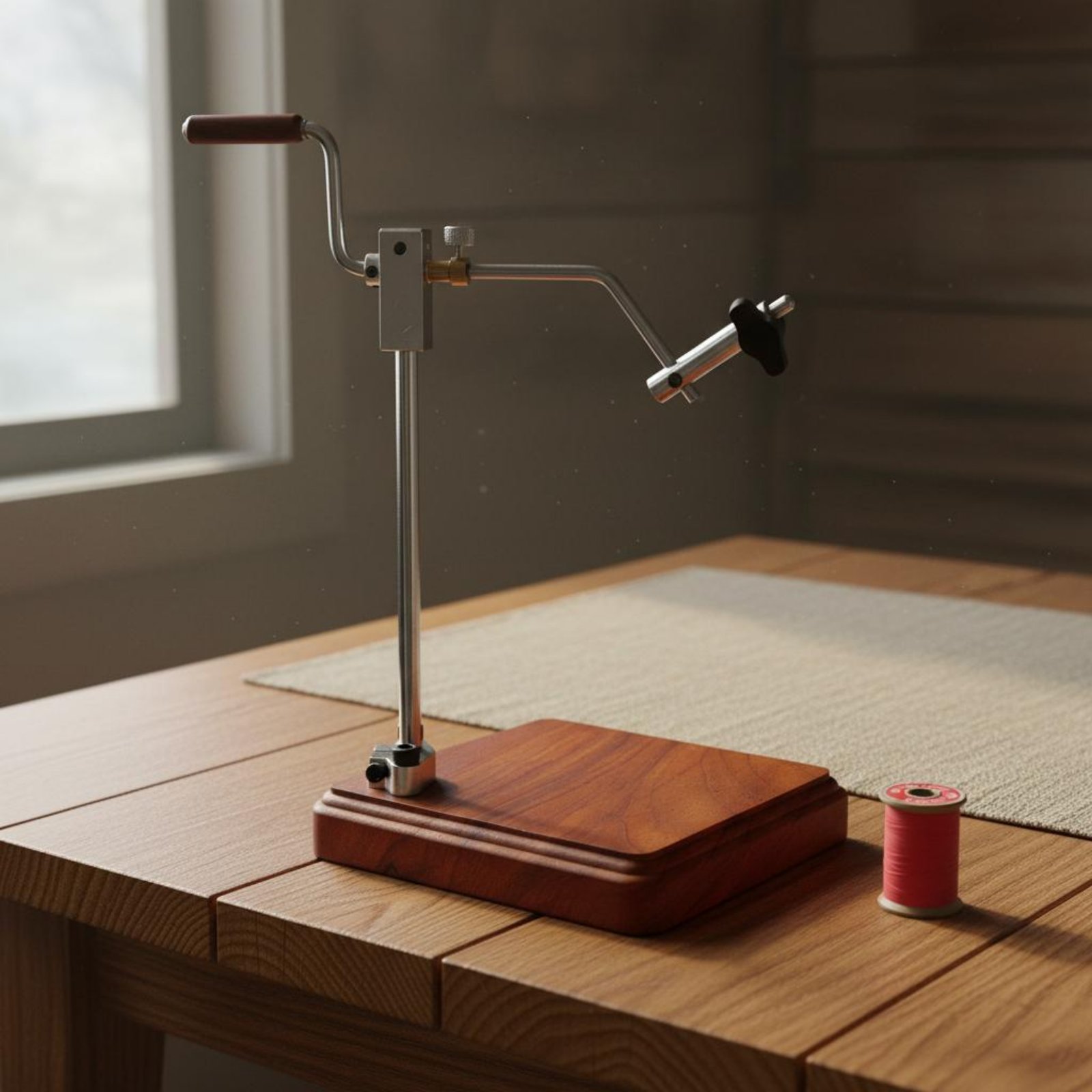 Rotary Fly Tying Vise Stable B - đánh giá và giá Fishing Equipment Fly