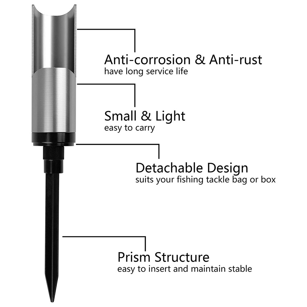 1pc/2pcs Universal Fishing Rod - đánh giá và giá Fishing Rod Pod