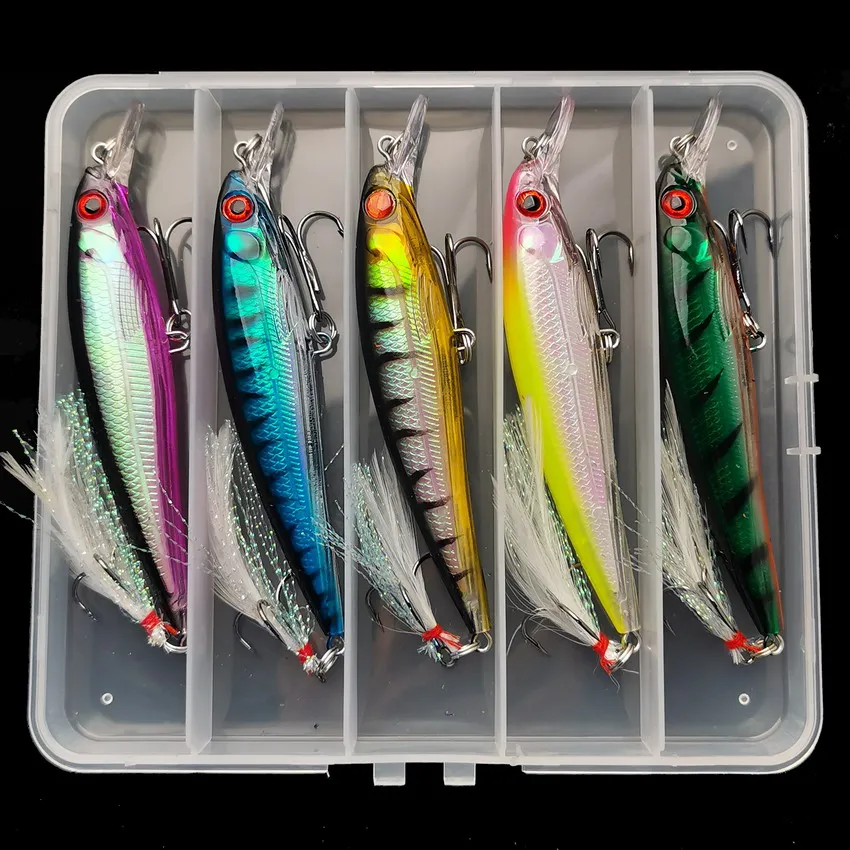 5pcs/box Laser 3D Eyes Bionic  - đánh giá và giá Fishing Equipment In