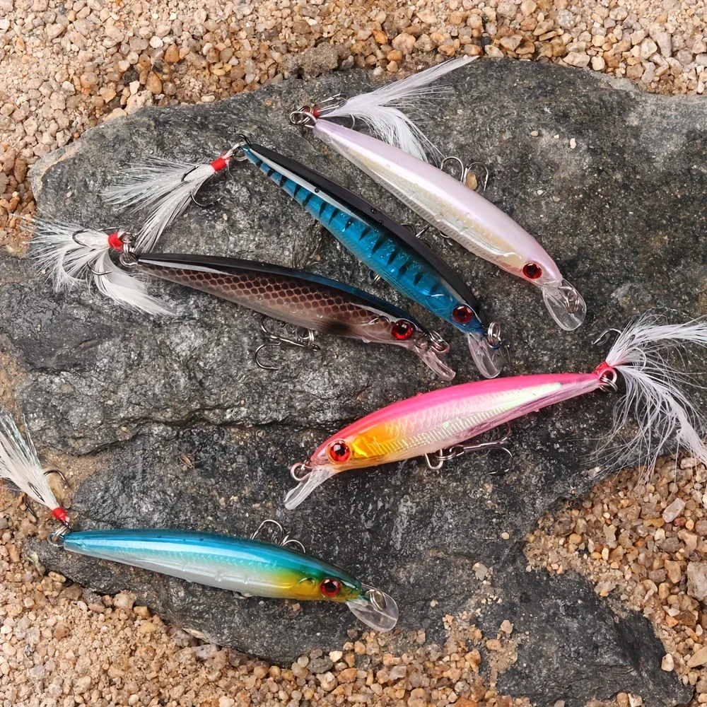 5pcs/box Laser 3D Eyes Bionic  - đánh giá và giá Fishing Equipment In