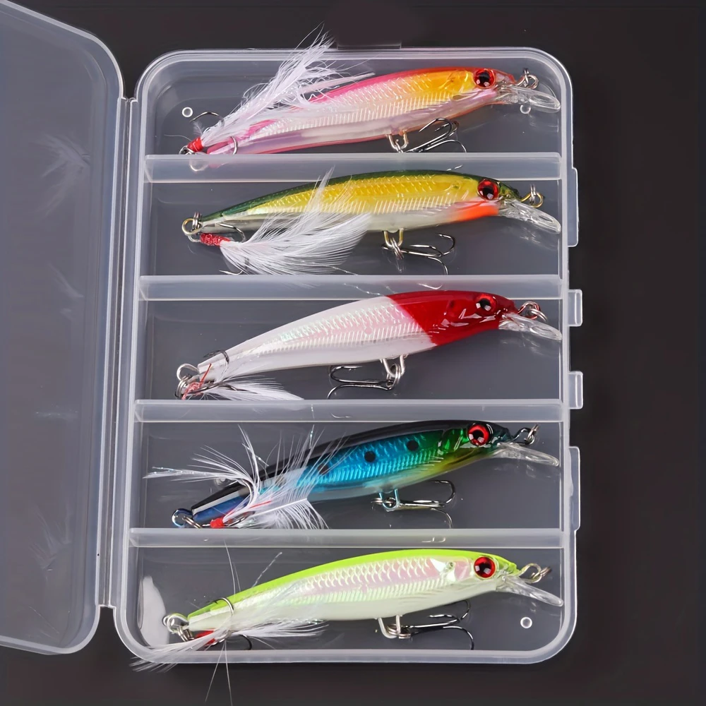 5pcs/box Laser 3D Eyes Bionic  - đánh giá và giá Fishing Equipment In