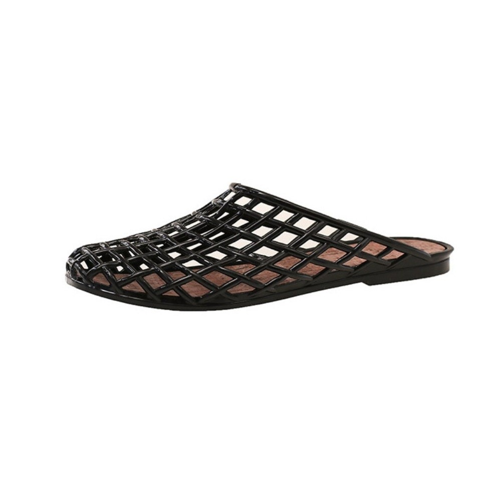 Round Toe PVC Crystal Slippers - đánh giá và giá Fishing Equipment Net