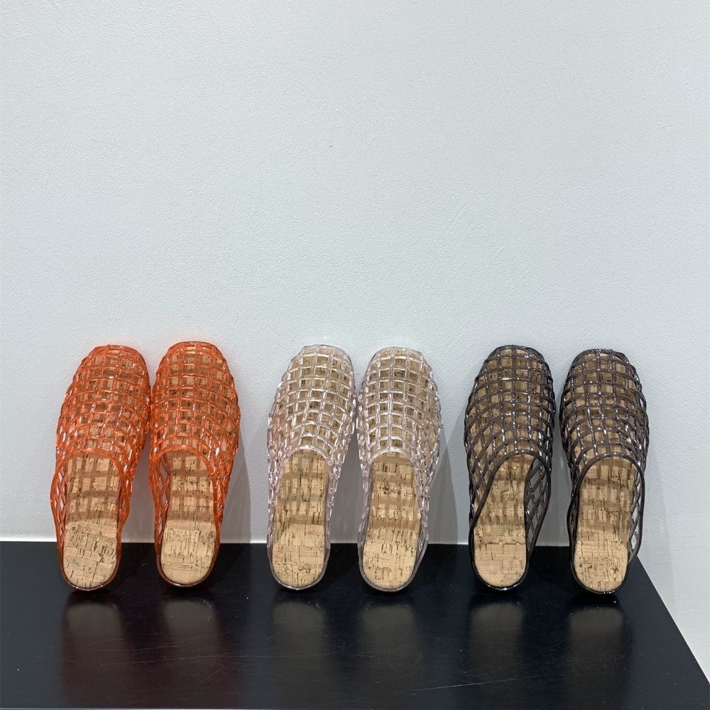 Round Toe PVC Crystal Slippers - đánh giá và giá Fishing Equipment Net