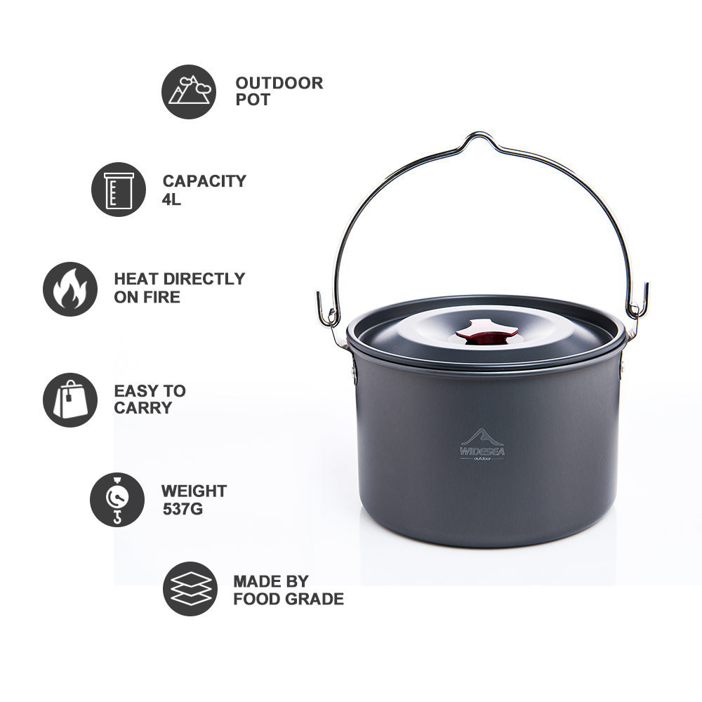 Widesea 4L Camping Hanging Pot - đánh giá và giá Fishing Equipment Kitchener