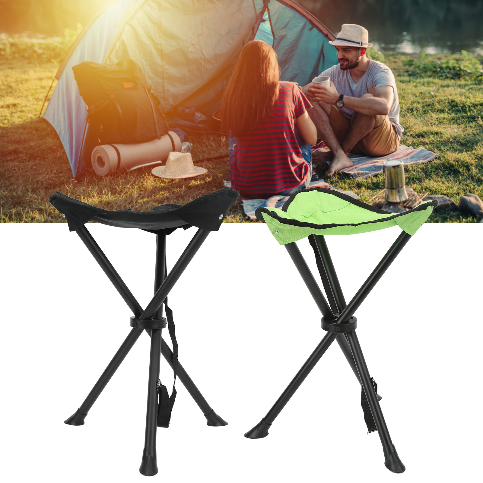 Folding Tripod Stool 600D Oxfo - đánh giá và giá Fishing Equipment Net