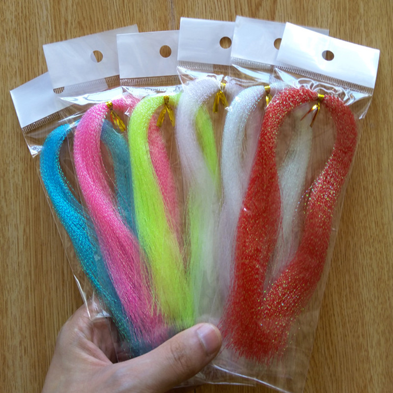1pc Fly Fishing Luminous Silk  - đánh giá và giá Fishing Equipment Fly